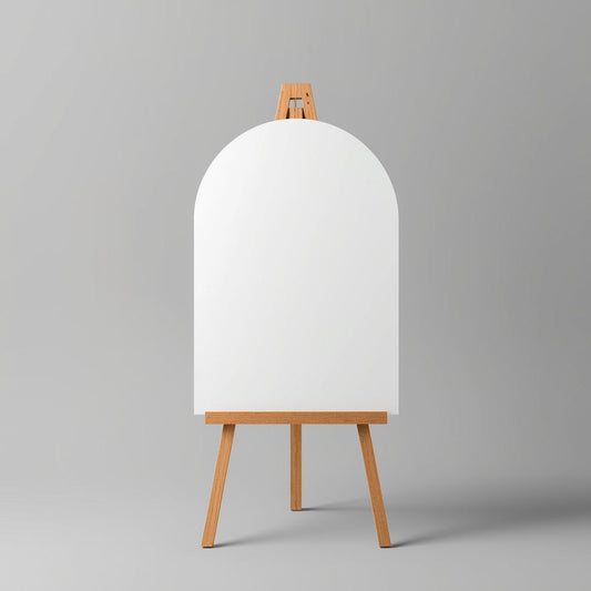 White Arch Acrylic Blank (Gloss/Matte)