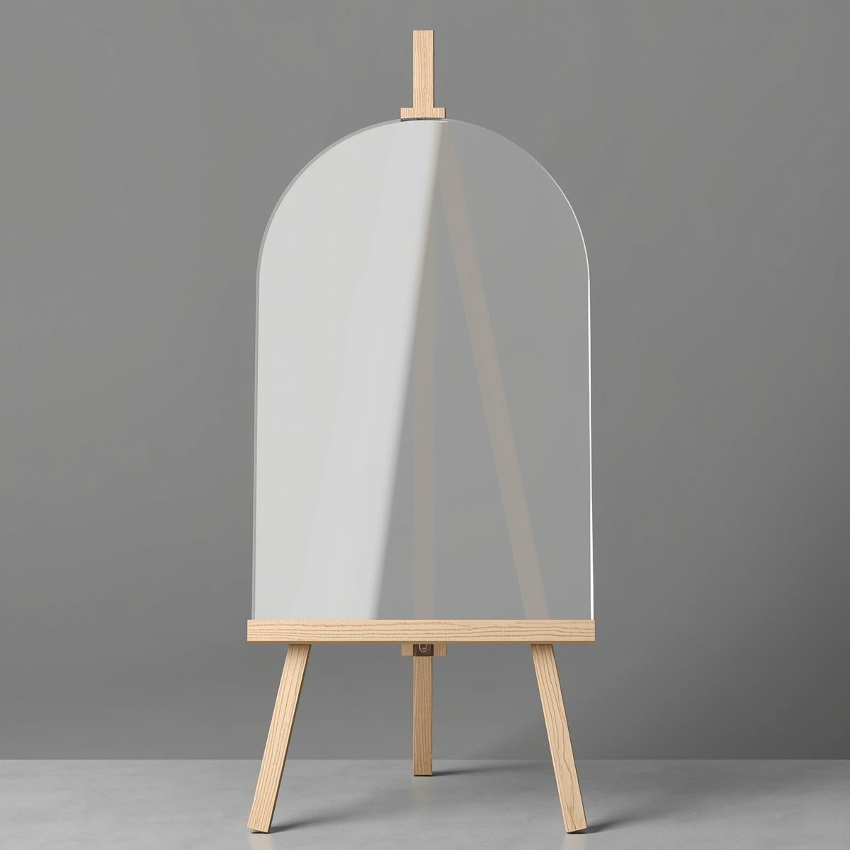 Arch frosted acrylic blank in gloss and matte finish for DIY crafts and signage projects