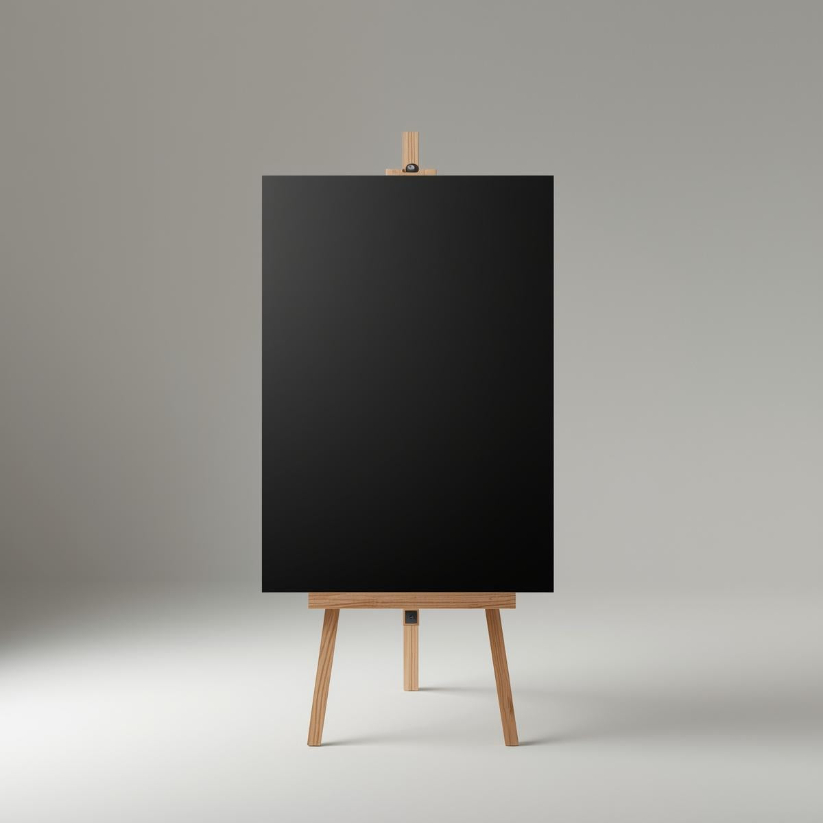 Black rectangle acrylic blank in gloss and matte finish, perfect for crafts, signage, and DIY projects.