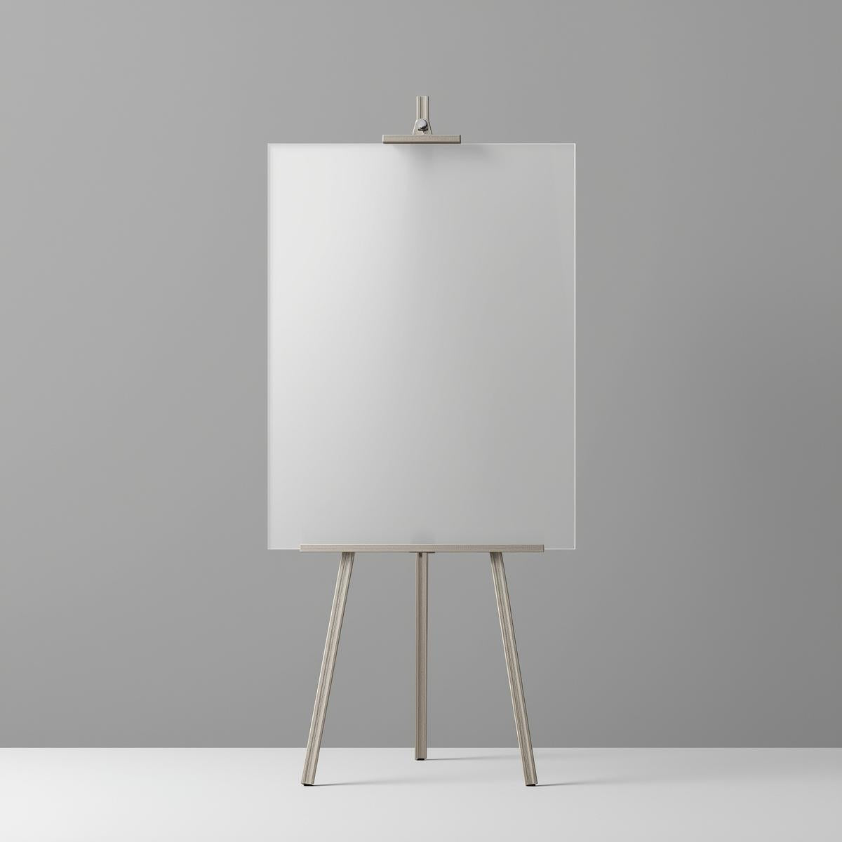 Durable frosted acrylic rectangle blank, available in gloss and matte for DIY projects