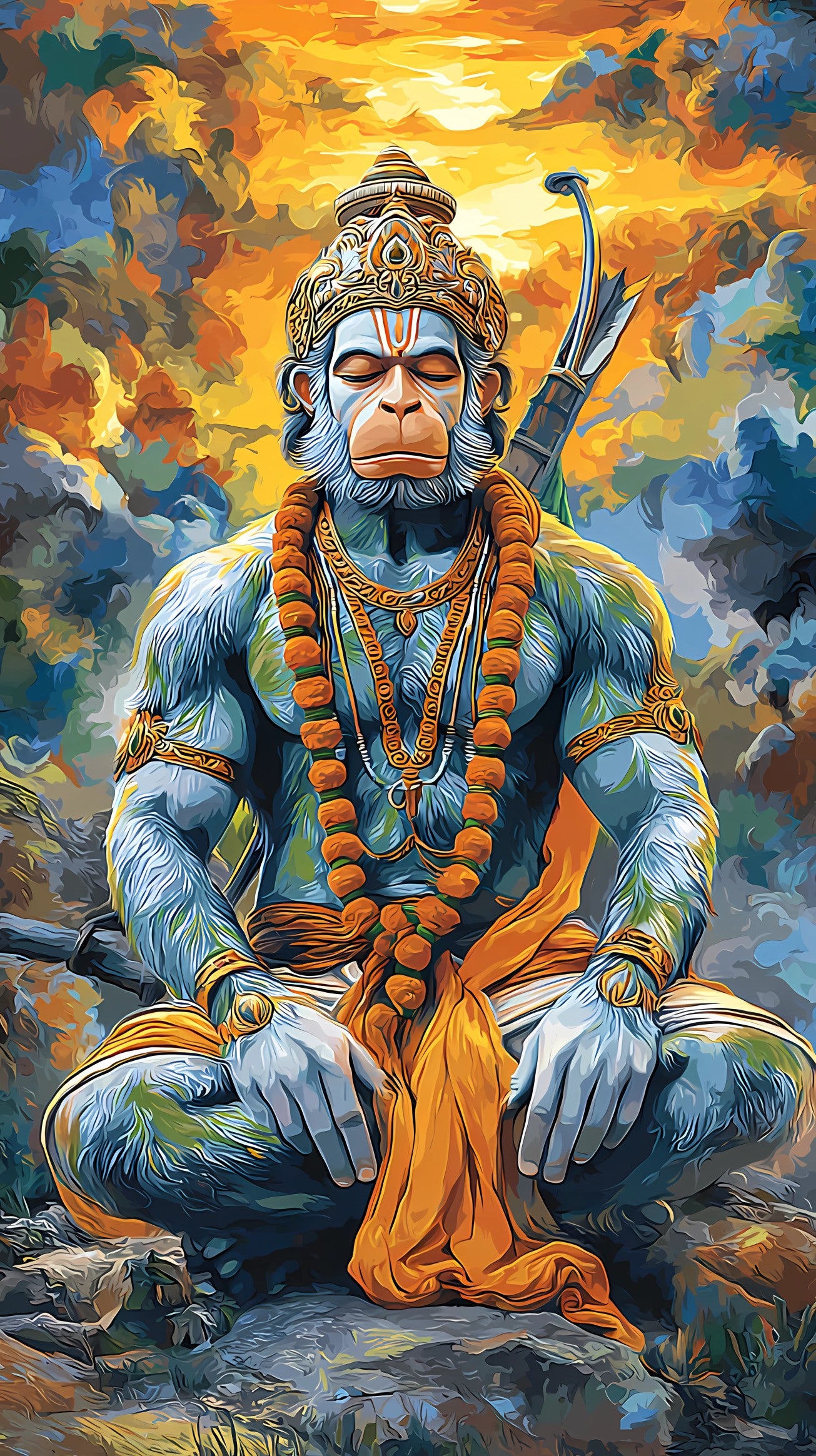 Hanuman Acrylic Print