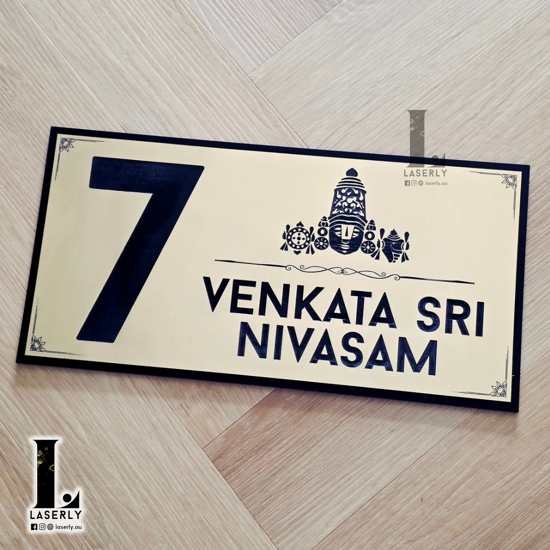 Thirumala House Sign