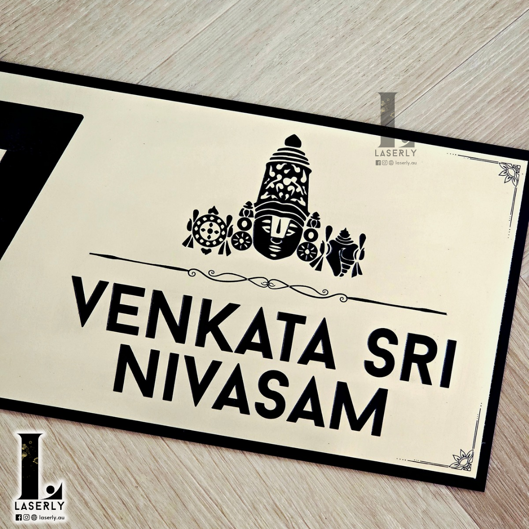 Thirumala House Sign