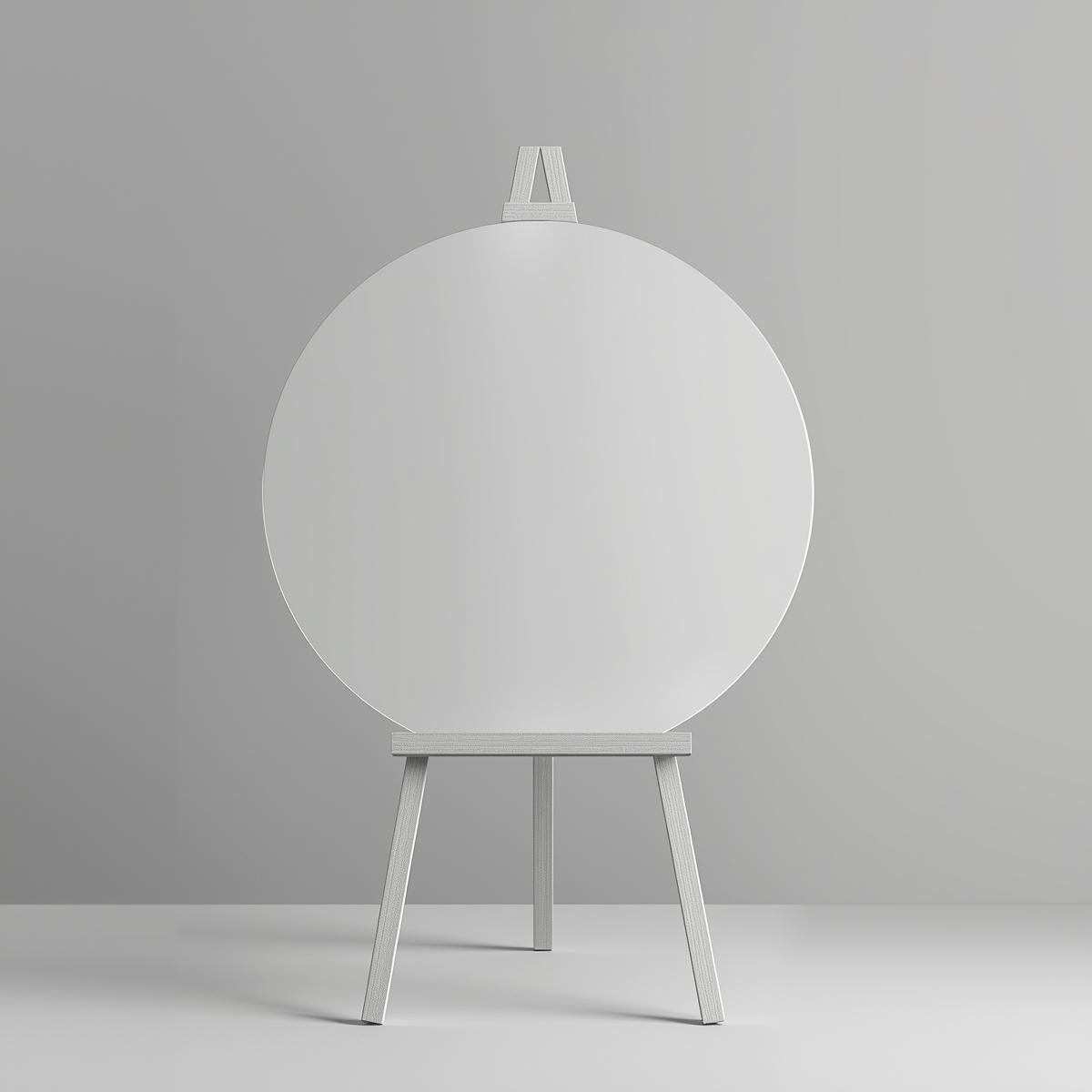 Premium-quality circular frosted acrylic blank, available in gloss and matte finish for versatile use