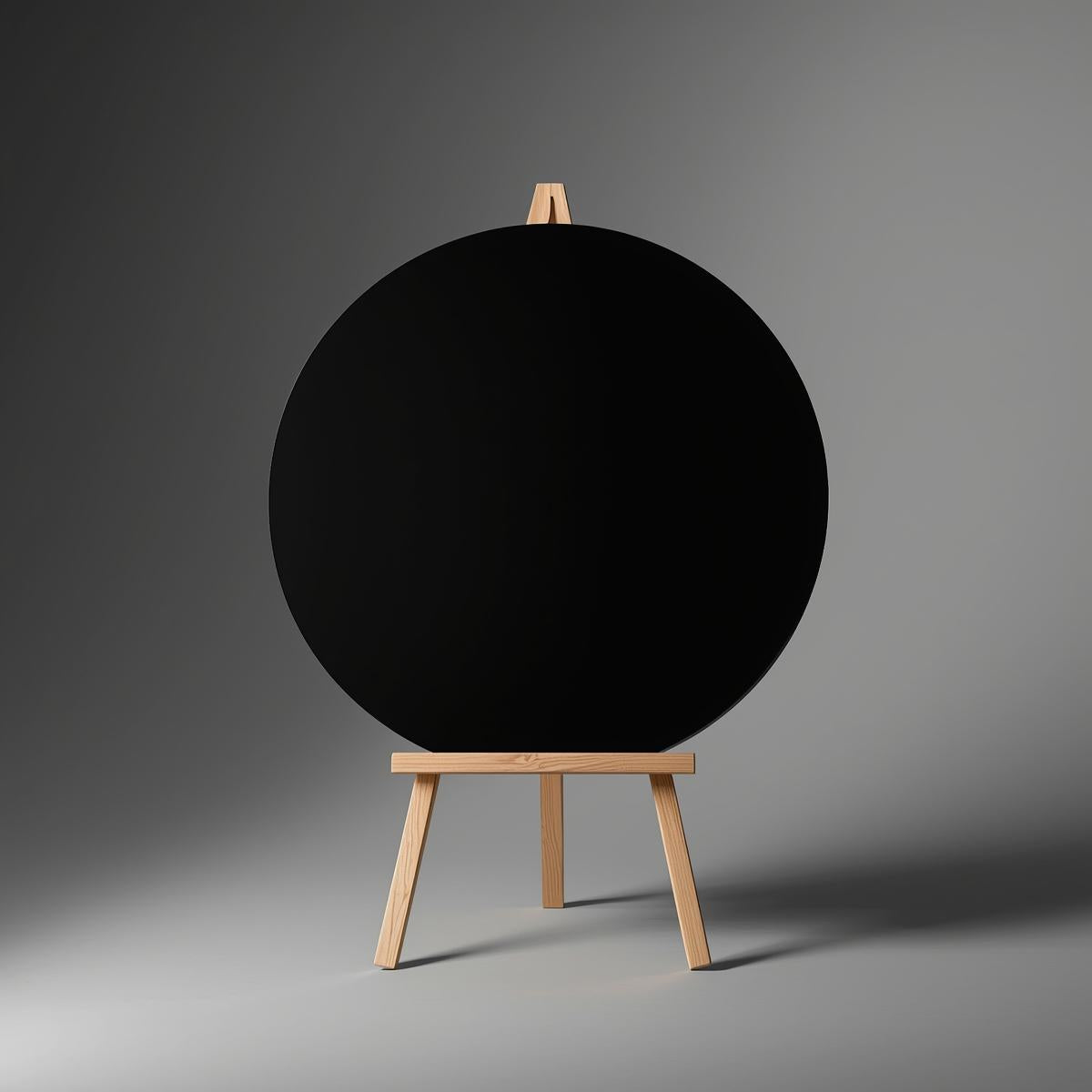 Premium Black Circle Acrylic Sheet Blank (Gloss & Matte Options) – Ideal for Personalized Projects