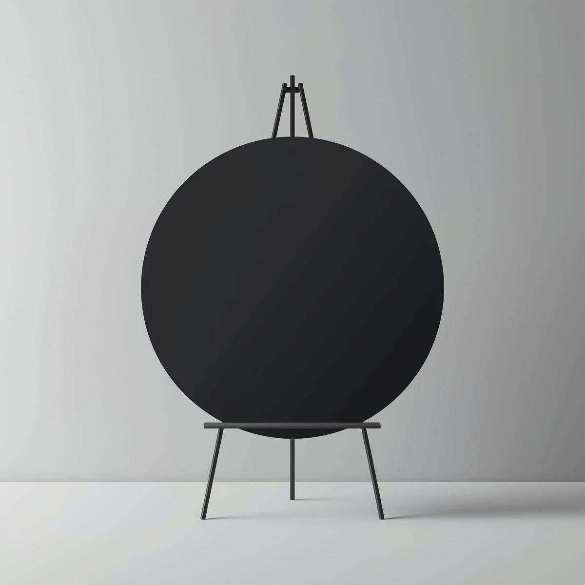 Round Black Acrylic Blank Gloss/Matte – Durable Circle Sheet for Signage, Engraving, and Custom Designs