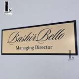 Executive Office Name Sign