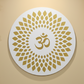 OM Mandala Laser Cut Sign (Circle)