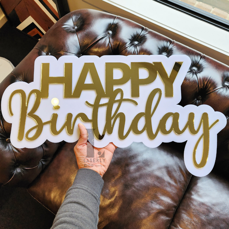 Happy Birthday Signage