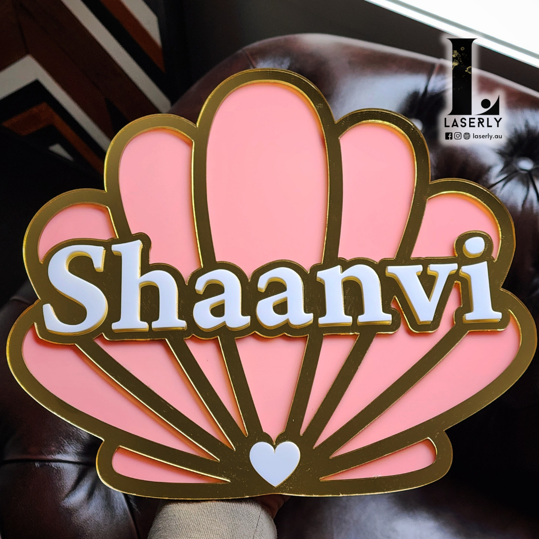 Shell Name Plaque â LASERLY