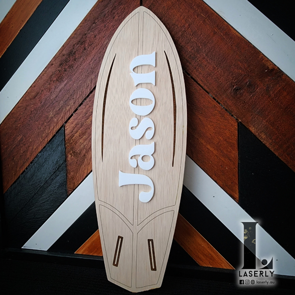 Surf board Name Sign