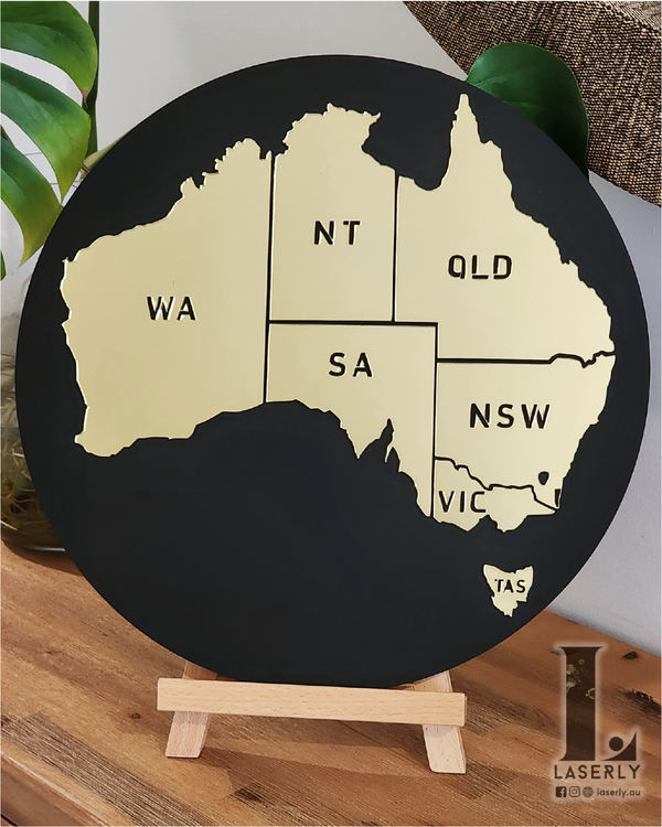 Custom Australia Map