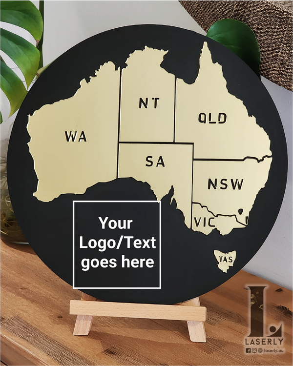 Custom Australia Map