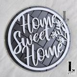 Home Sweet Home Welcome Wall Sign