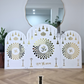 OM-Swastika Mandala Mandir Arch (Set of 3)