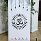 OM Mandir Laser Cut Art 6mm (1000x560)