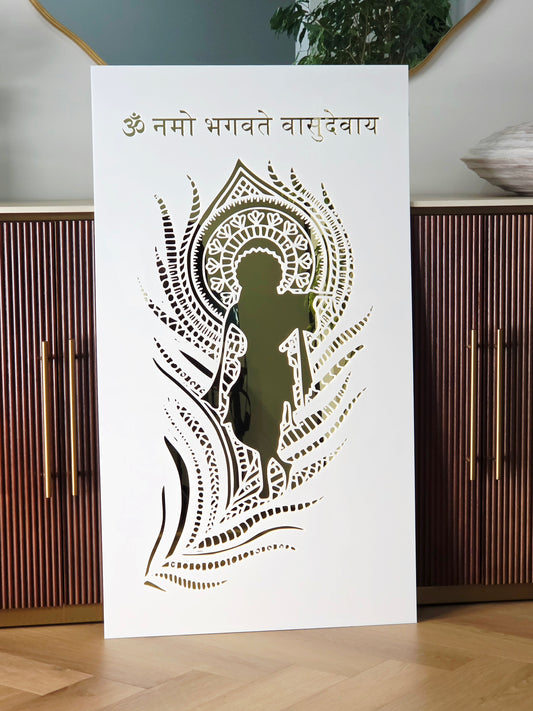 Krishna Mayur Pankh Mandir Art (1000x560)