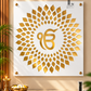 Ik Onkar Mandala Laser Cut Sign