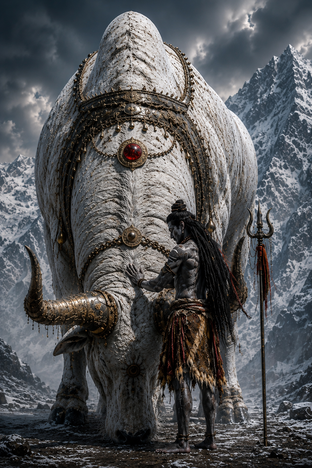 Adiyogi Acrylic Print