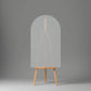 Durable arch-shaped frosted acrylic blank, available in gloss or matte surface
