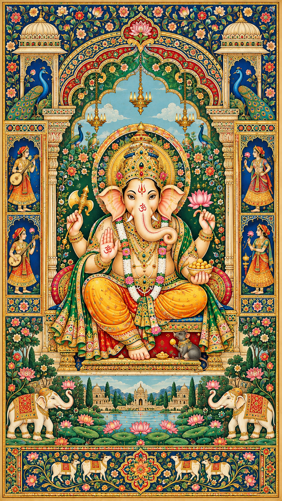 Ganesha Acrylic Print