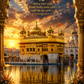 Golden Temple Acrylic Print