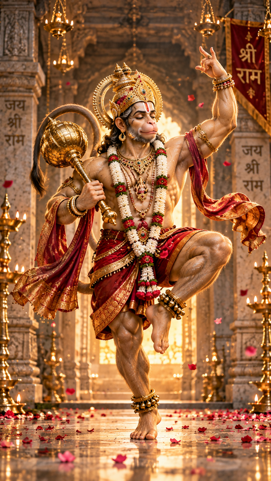 Hanumanji Acrylic Print
