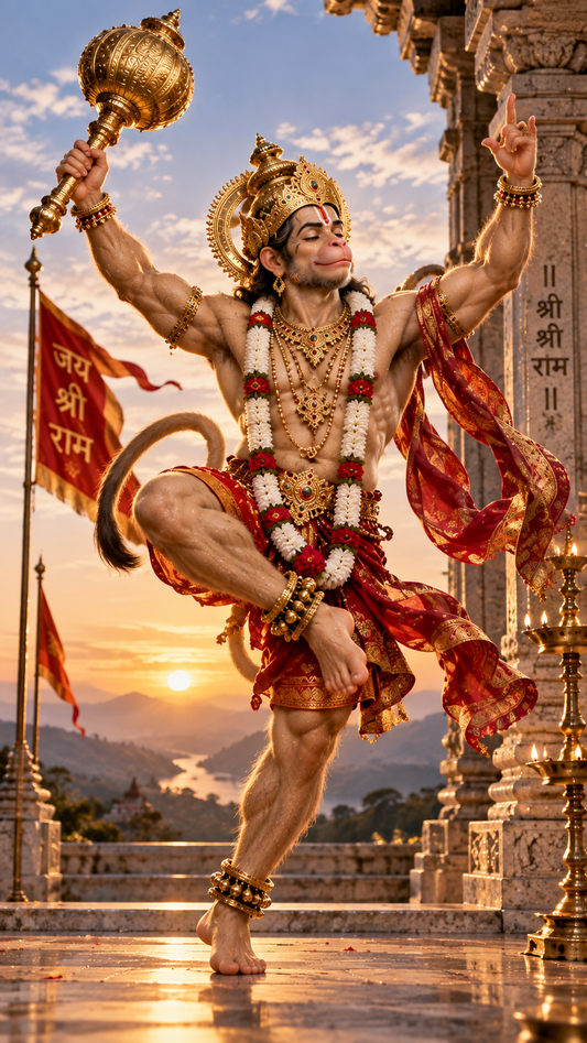 Hanumanji Acrylic Print