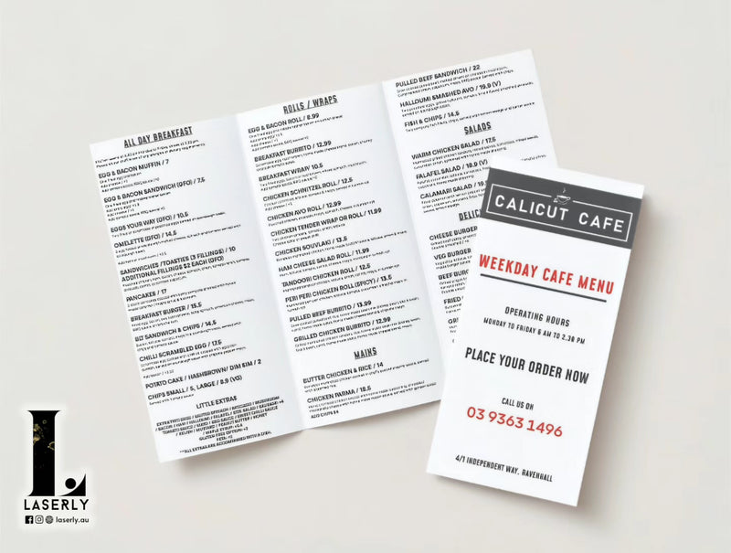 Trifold Menu / Flyer