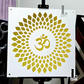 OM Mandala House Sign