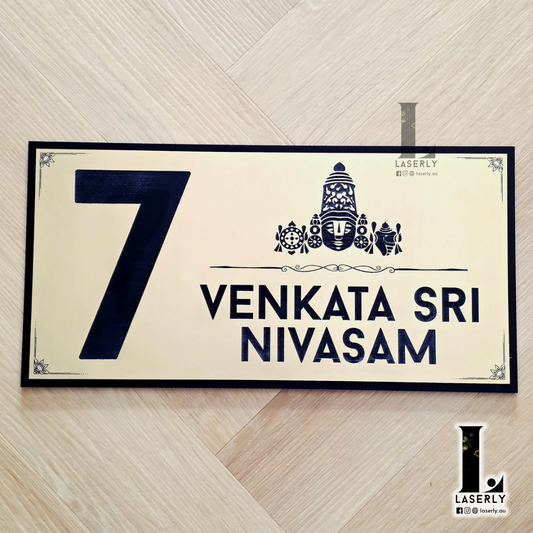Thirumala House Sign