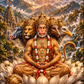 Panchamukha Hanuman at Sunrise Acrylic Print