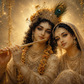 Radhe Krishna Acrylic Print