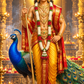 Radiant Murugan in the Temple Sanctum Acrylic Print
