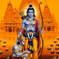 Shree Ram Hanuman Acrylic Print