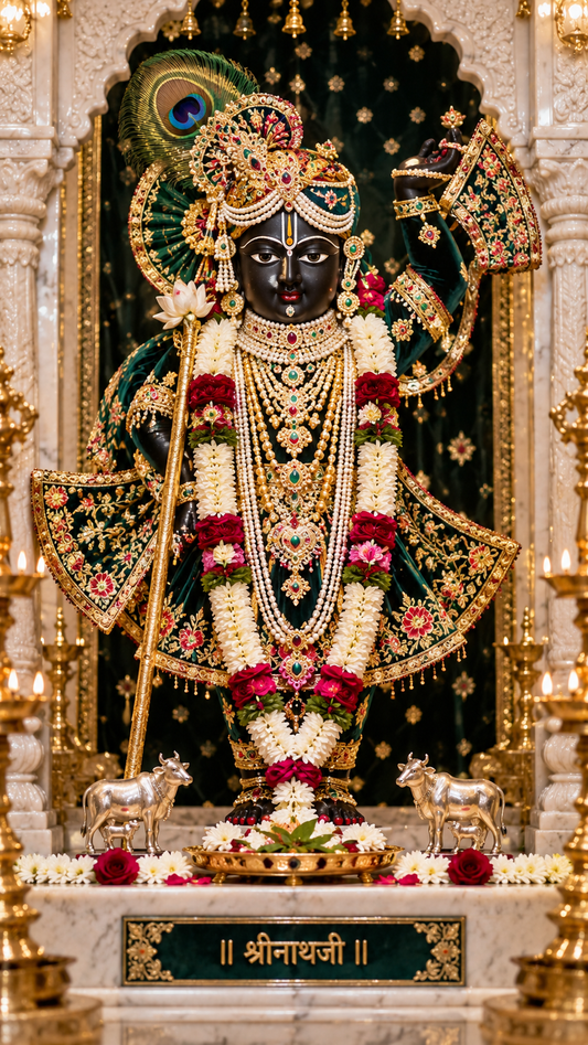 Shrinathji Acrylic Print
