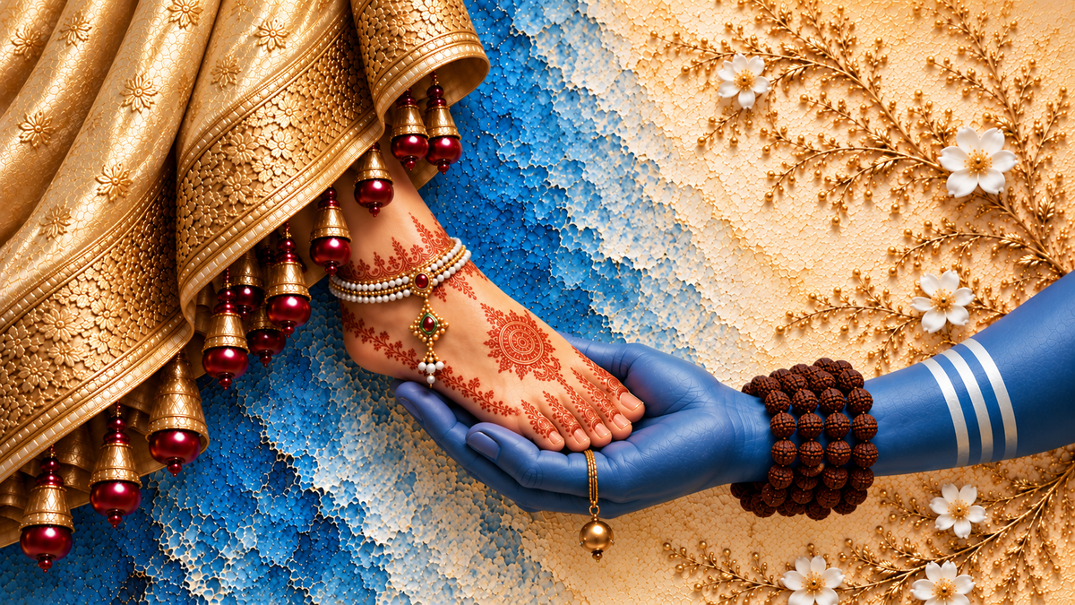 Shiva Parvathi Acrylic Print