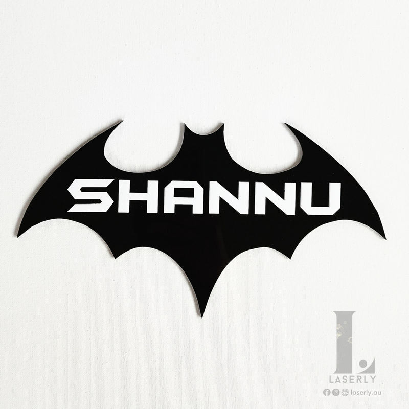 Batman nursery sign