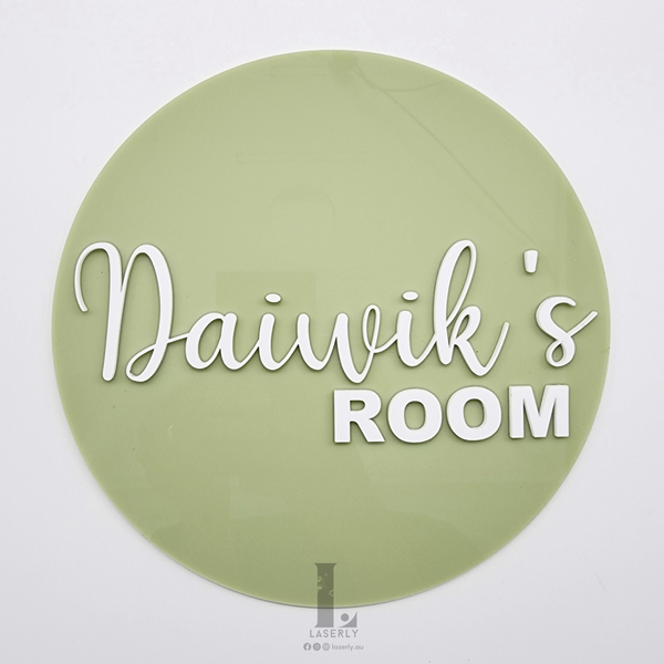 Custom Room Sign