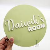 Custom Room Sign