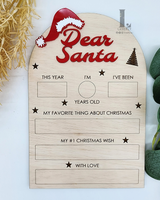 Dear Santa board